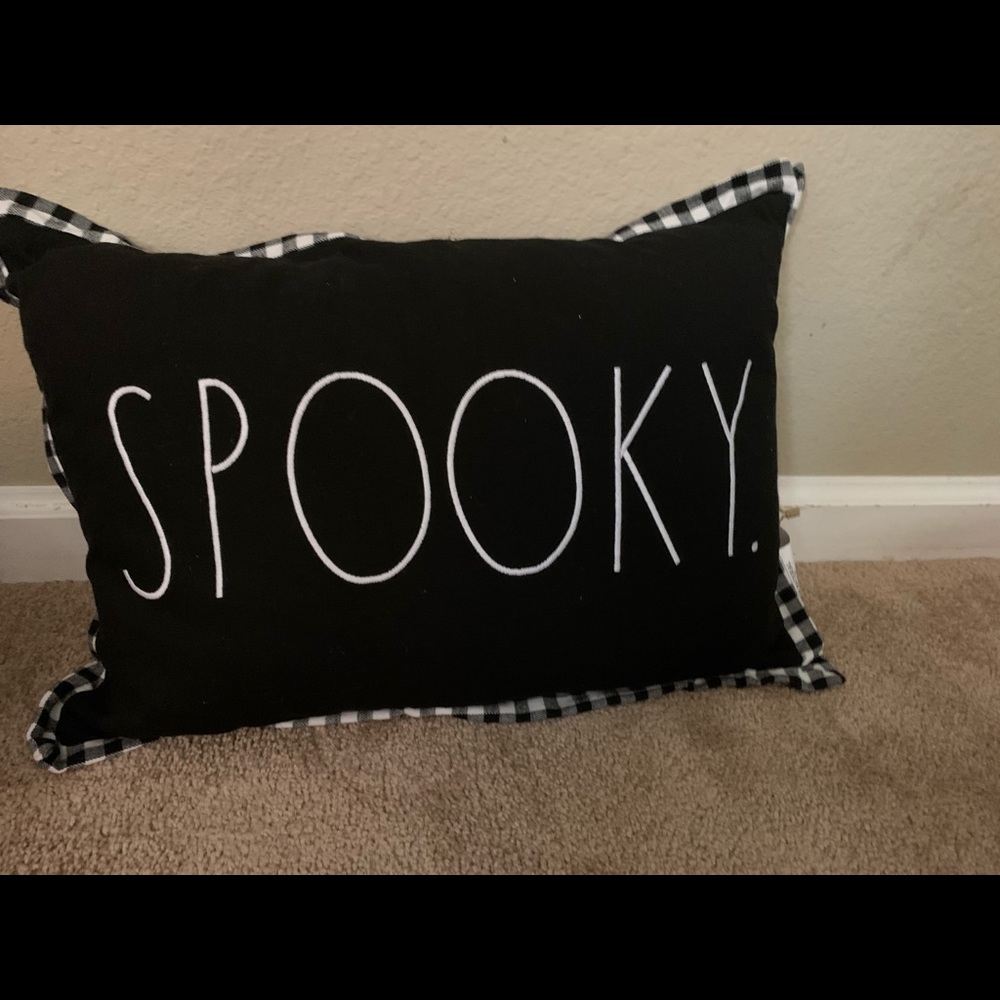 Rae dunn Halloween pillow